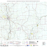Western Australia Department of Biodiversity, Conservation and Attractions (DBCA) COG Series Map 1841-23: Northampton and Nolba digital map