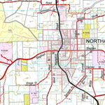 Western Australia Department of Biodiversity, Conservation and Attractions (DBCA) COG Series Map 1841-23: Northampton and Nolba digital map