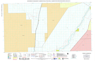 Western Australia Department of Biodiversity, Conservation and Attractions (DBCA) COG Series Map 1842-14: Eurardy and Sandpatch digital map