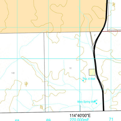 Western Australia Department of Biodiversity, Conservation and Attractions (DBCA) COG Series Map 1842-14: Eurardy and Sandpatch digital map