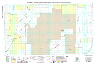 Western Australia Department of Biodiversity, Conservation and Attractions (DBCA) COG Series Map 1941-14: No 9 Bore and Yalalinga digital map