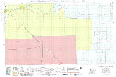 Western Australia Department of Biodiversity, Conservation and Attractions (DBCA) COG Series Map 1942-14: Coolcalalaya and Yalgamine digital map