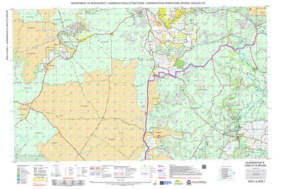 Western Australia Department of Biodiversity, Conservation and Attractions (DBCA) COG Series Map 2029-14: Jalbarragup and Carlotta Brook digital map