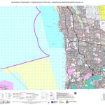 Western Australia Department of Biodiversity, Conservation and Attractions (DBCA) COG Series Map 2034-23: Mullaloo and Perth digital map