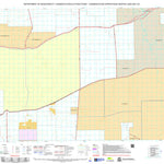 Western Australia Department of Biodiversity, Conservation and Attractions (DBCA) COG Series Map 2037-14: Herschell and Pinjarrega digital map
