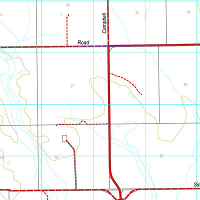 Western Australia Department of Biodiversity, Conservation and Attractions (DBCA) COG Series Map 2039-23: Arrino and Billeranga digital map
