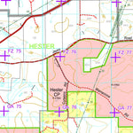Western Australia Department of Biodiversity, Conservation and Attractions (DBCA) COG Series Map 2130-23: Bridgetown and Boyup Brook digital map