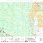 Western Australia Department of Biodiversity, Conservation and Attractions (DBCA) COG Series Map 2132-14: Dwellingup and Duncan digital map
