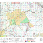 Western Australia Department of Biodiversity, Conservation and Attractions (DBCA) COG Series Map 2134-14: Jumperkine and Toodyay digital map