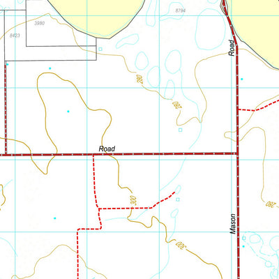 Western Australia Department of Biodiversity, Conservation and Attractions (DBCA) COG Series Map 2137-14: Marchagee and MountHawke digital map