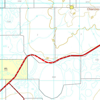 Western Australia Department of Biodiversity, Conservation and Attractions (DBCA) COG Series Map 2137-14: Marchagee and MountHawke digital map