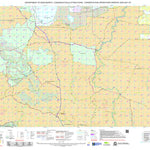 Western Australia Department of Biodiversity, Conservation and Attractions (DBCA) COG Series Map 2228-14: Mount Johnston and Mount Roe digital map