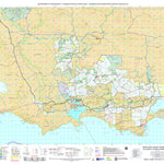 Western Australia Department of Biodiversity, Conservation and Attractions (DBCA) COG Series Map 2228-23: Deep River Mt Frankland Saddle Is and Rame Head digital map