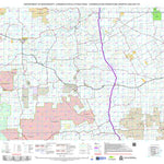Western Australia Department of Biodiversity, Conservation and Attractions (DBCA) COG Series Map 2233-23: Luptons and Youraling digital map