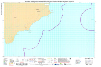 Western Australia Department of Biodiversity, Conservation and Attractions (DBCA) COG Series Map 3630-23: Pasley and Malcolm digital map