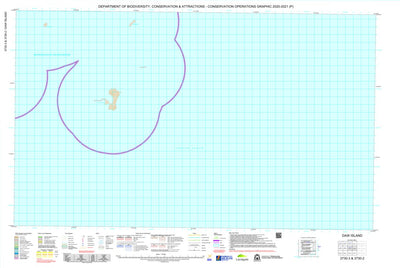Western Australia Department of Biodiversity, Conservation and Attractions (DBCA) COG Series Map 3730-23: Daw Island digital map