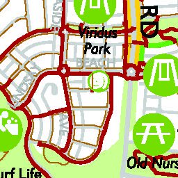 Western Australia Department of Transport City of Wanneroo - Yanchep Walking Cycling digital map