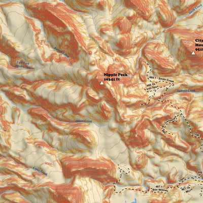 Western Expanse Inventory & Cartography Sierra Madre Winter Sports digital map