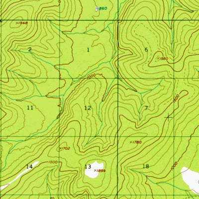 Western Michigan University AK-KANTISHNA RIVER C4: Authoritative US Topos 1952 digital map