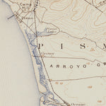Western Michigan University CA-ARROYO GRANDE: Authoritative US Topos Historic 1897 digital map