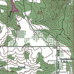 Western Michigan University CA-Camp Meeker: Authoritative US Topos 1954 digital map