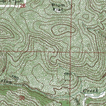 Western Michigan University CA-Clearlake Highlands: Authoritative US Topos 1993 digital map