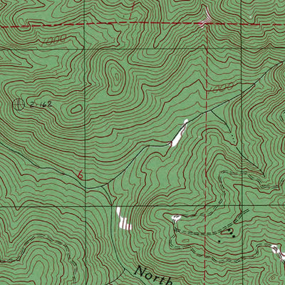 Western Michigan University CA-Eureka Hill: Authoritative US Topos 1991 digital map