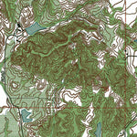 Western Michigan University CA-Healdsburg: Authoritative US Topos 1993 digital map