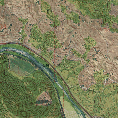 Western Michigan University CA-Hopland: GeoChange 1957-2012 digital map