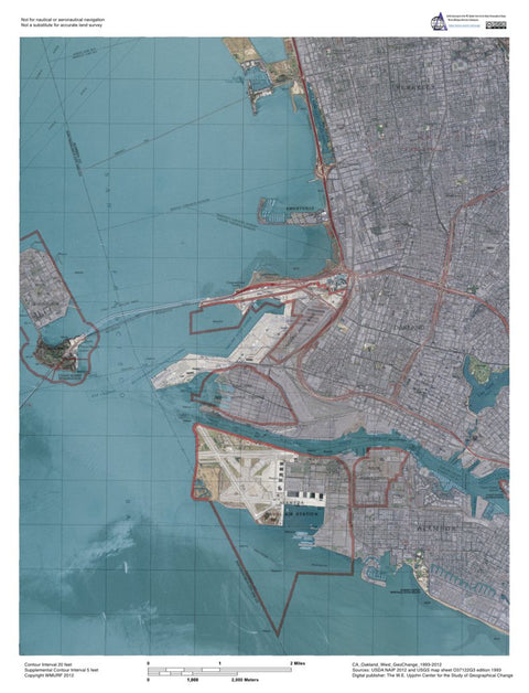 Western Michigan University CA-Oakland West: GeoChange 1993-2012 digital map