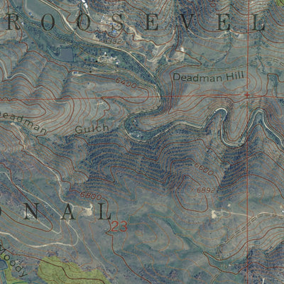 Western Michigan University CO-Buckhorn Mountain: GeoChange 1958-2011 digital map