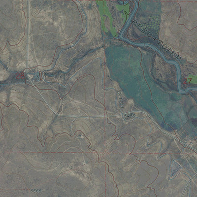 Western Michigan University CO-PATTERSON CROSSING: GeoChange 1968-2009 digital map