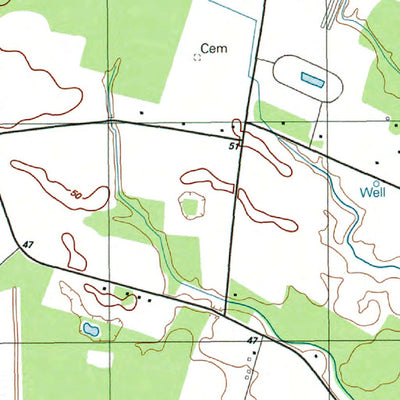 Western Michigan University DE-MD-Seaford West: Authoritative US Topos 1992 digital map