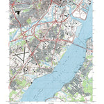 Western Michigan University DE-NJ-Wilmington South: Authoritative US Topos 1993 digital map