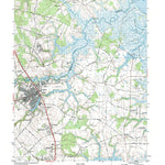 Western Michigan University DE-Smyrna: Authoritative US Topos 1993 digital map