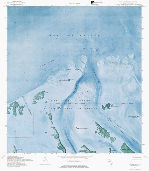 Western Michigan University FL-CONTENT KEYS: ORTHOPHOTOMAP 1972 digital map
