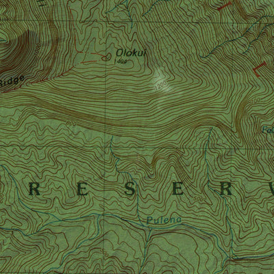Western Michigan University HI-MOLOKAI EAST: GeoChange 1977-2015 digital map