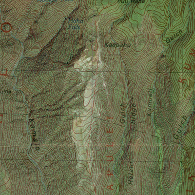 Western Michigan University HI-MOLOKAI EAST: GeoChange 1977-2015 digital map