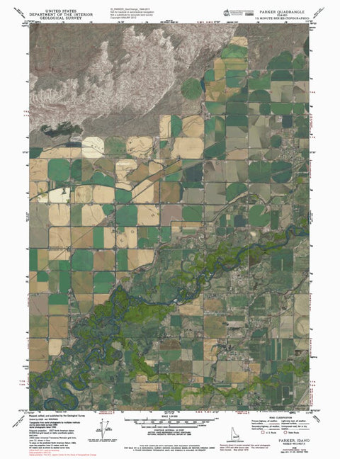 Western Michigan University ID-PARKER: GeoChange 1946-2011 digital map