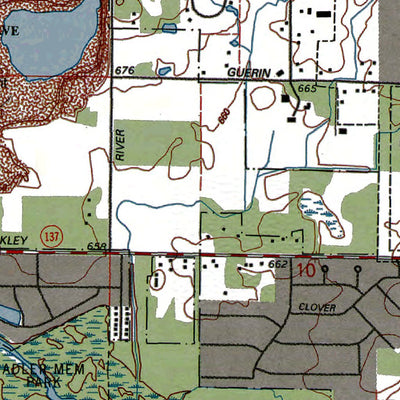 Western Michigan University IL-Libertyville: Authoritative US Topos 1993 digital map
