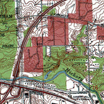 Western Michigan University IL-Mokena: Authoritative US Topos 1993 digital map