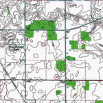 Western Michigan University IN-Kewanna: Authoritative US Topos 1962 digital map