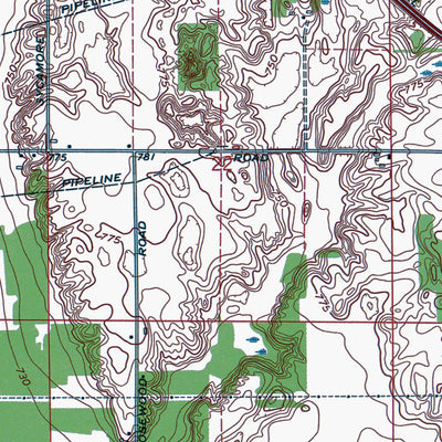 Western Michigan University IN-Lydick: Authoritative US Topos 1969 digital map