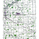 Western Michigan University IN-Maples: Authoritative US Topos 1992 digital map