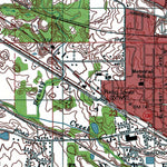 Western Michigan University IN-Valparaiso: Authoritative US Topos 1992 digital map
