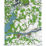 Western Michigan University MD-DE-Elkton: Authoritative US Topos 1992 digital map