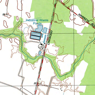 Western Michigan University MD-East New Market: Authoritative US Topos 1988 digital map