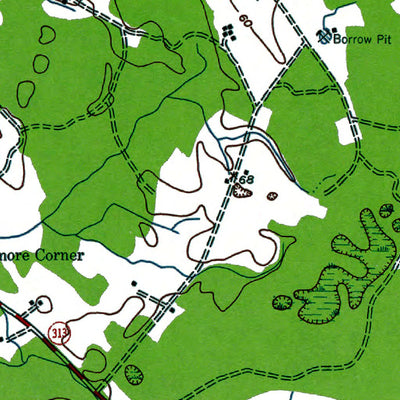 Western Michigan University MD-Goldsboro: Authoritative US Topos 1944 digital map