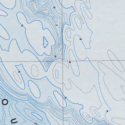 Western Michigan University MD-Terrapin Sand Point: Authoritative US Topos 1973 digital map