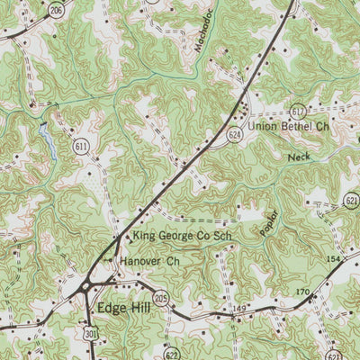 Western Michigan University MD-VA-NANJEMOY: Authoritative US Topos Historic 1948 digital map